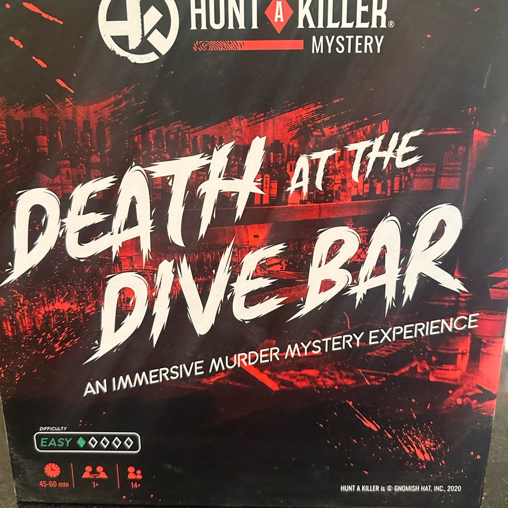 Hunt a killer death at a dive bar